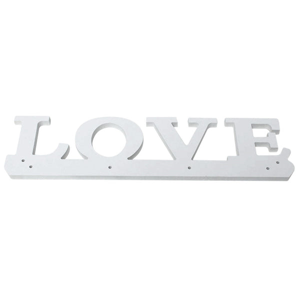 Vintage White Love Hanger