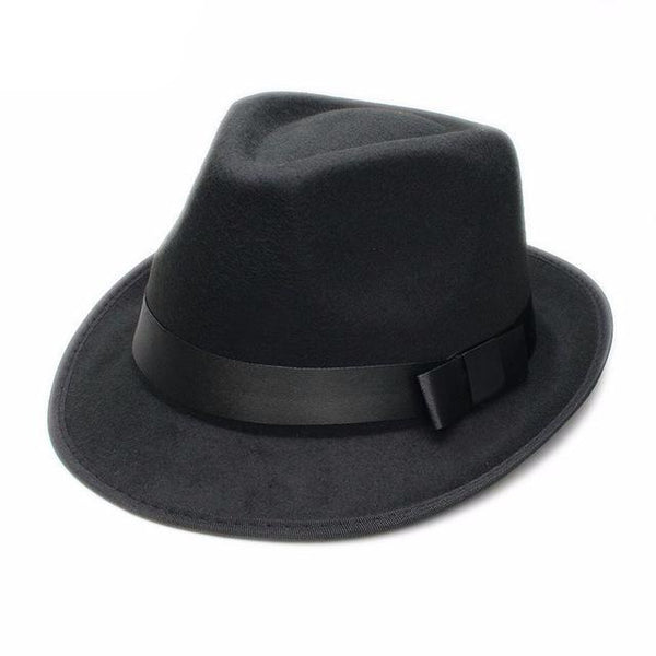Retro Hard Felt Hat