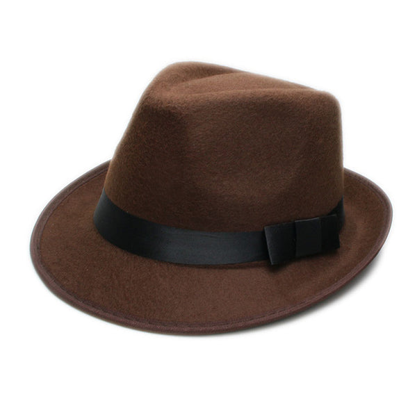 Retro Hard Felt Hat
