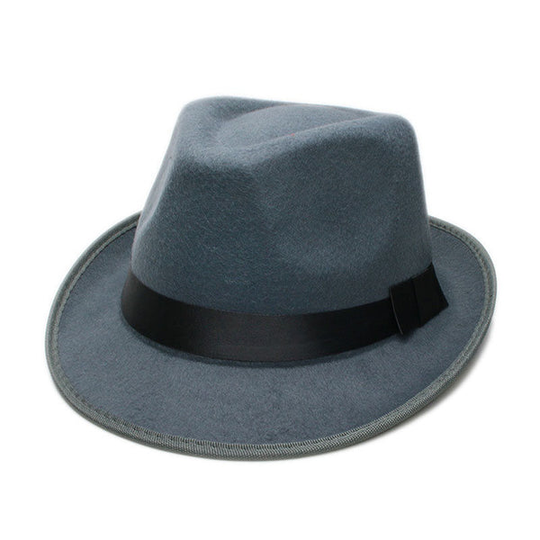 Retro Hard Felt Hat