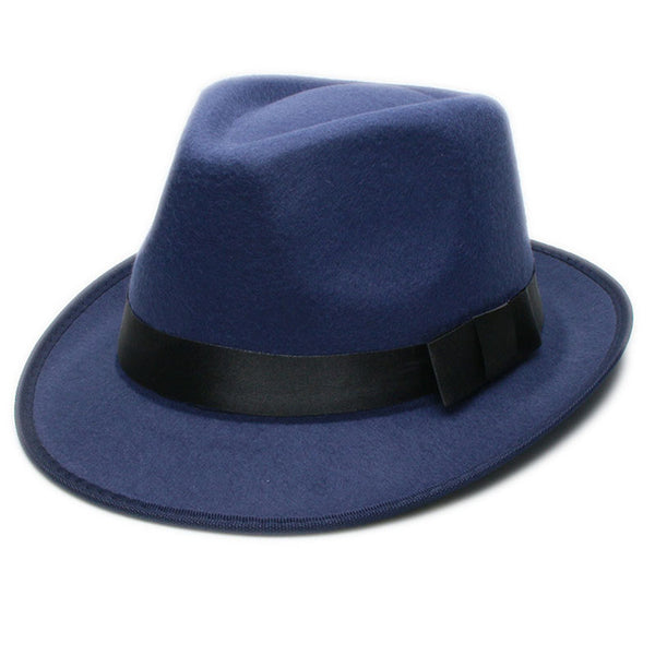 Retro Hard Felt Hat