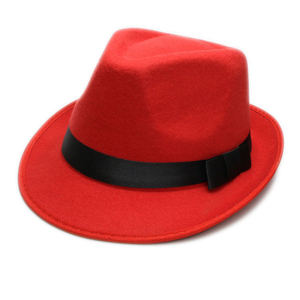 Retro Hard Felt Hat